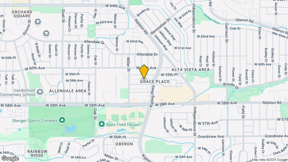 10271 W 59th Ave Map and Location Details