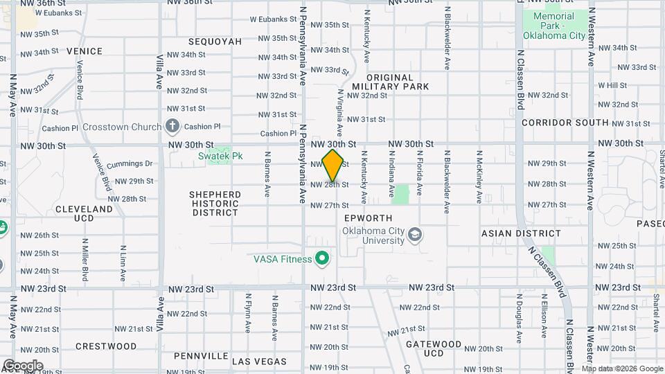 2004 NW 28th St Map and Location Details