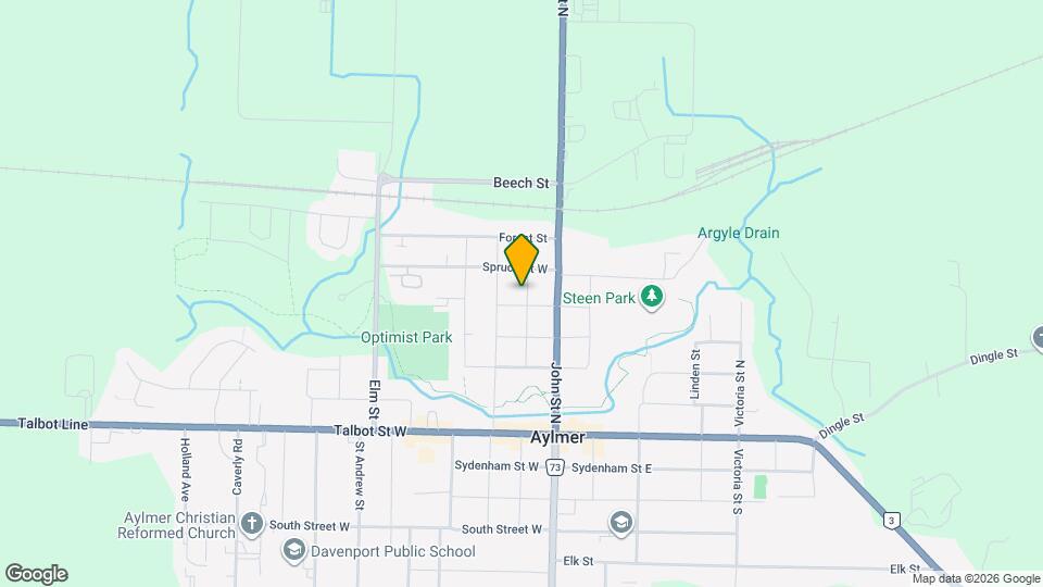 48 Cedar St Map and Location Details