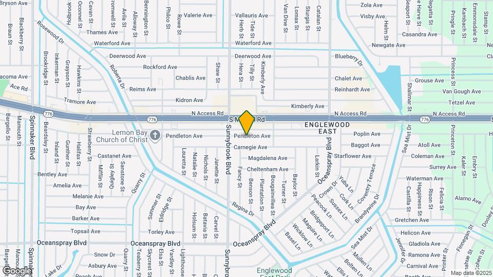 11049 Pendleton Ave Map and Location Details