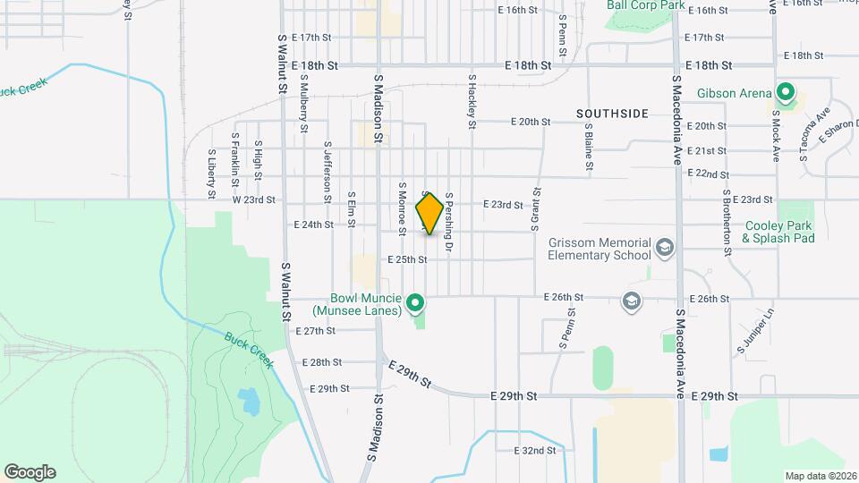 3106 S Vine St Map and Location Details