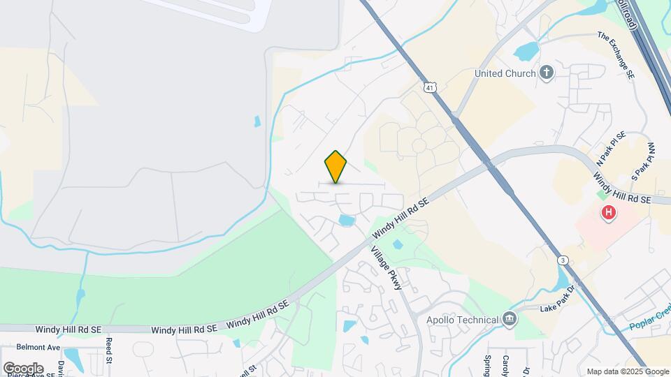 1962 Brightleaf Way Map and Location Details