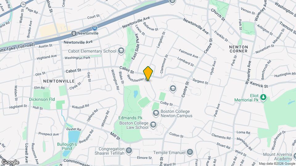 99 Westchester Rd Map and Location Details