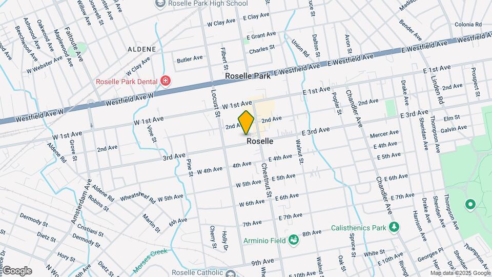 120 W 3rd Ave Mapa y Detalles de la Ubicación