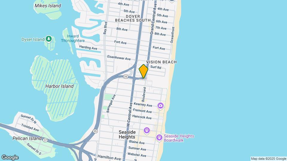 121 Dewey Dr Map and Location Details