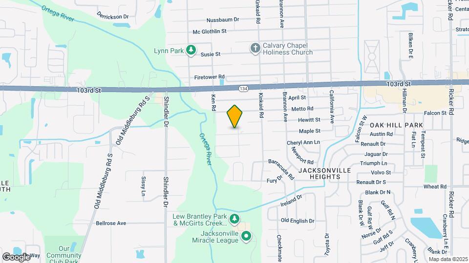 8515 Maple St Map and Location Details