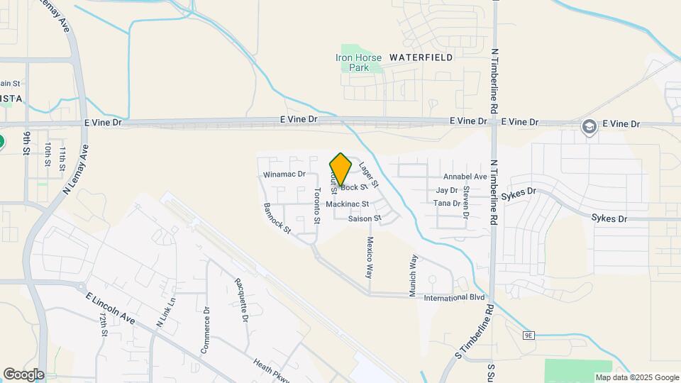 2109 Bock St Map and Location Details