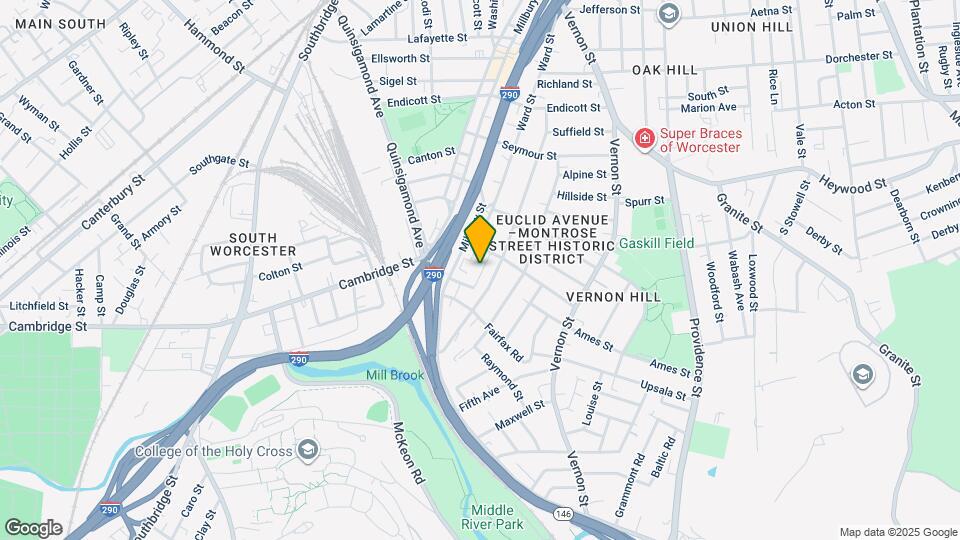 4 S Harlem St, Unit Unit 1 Map and Location Details