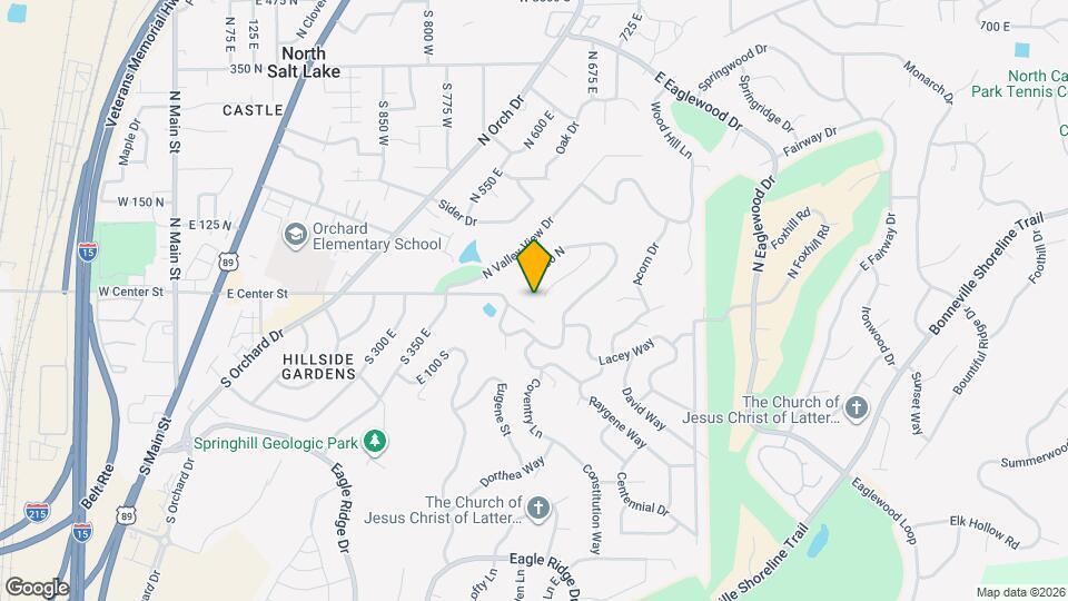 581 Oak View Ct, Unit Unit#214 Map and Location Details
