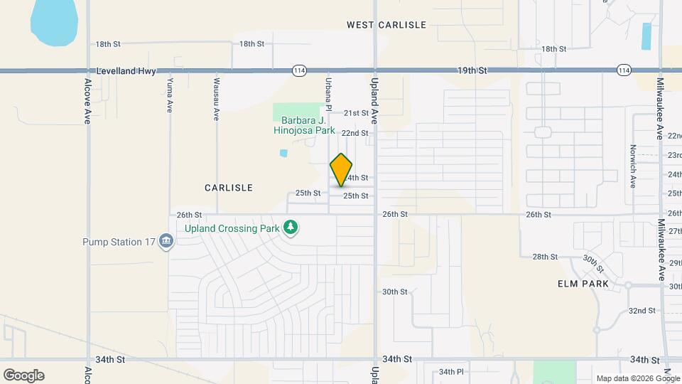 7322 25th St Map and Location Details