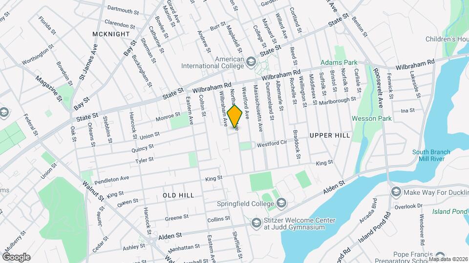 108-110-110 Northampton Ave Map and Location Details