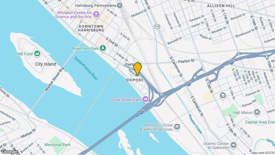 564 Race St Map and Location Details