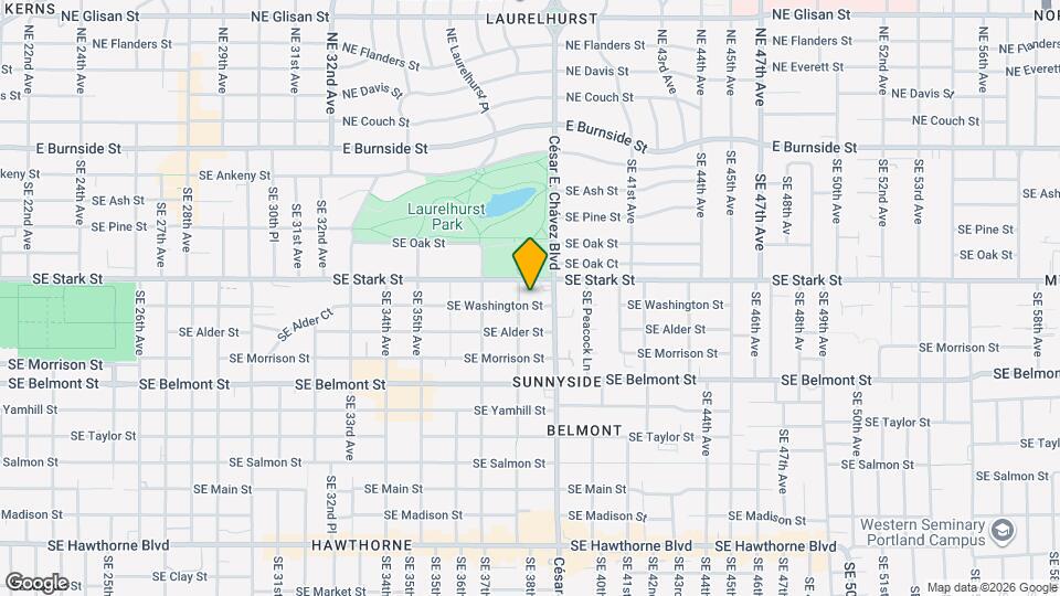 3819-3819 SE Washington St Map and Location Details