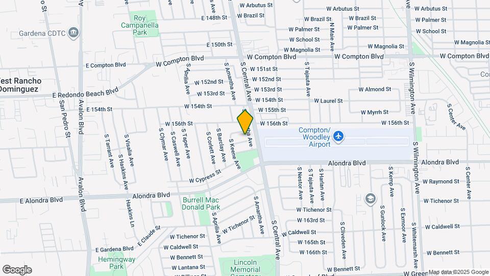 2107 W 158th St Map and Location Details