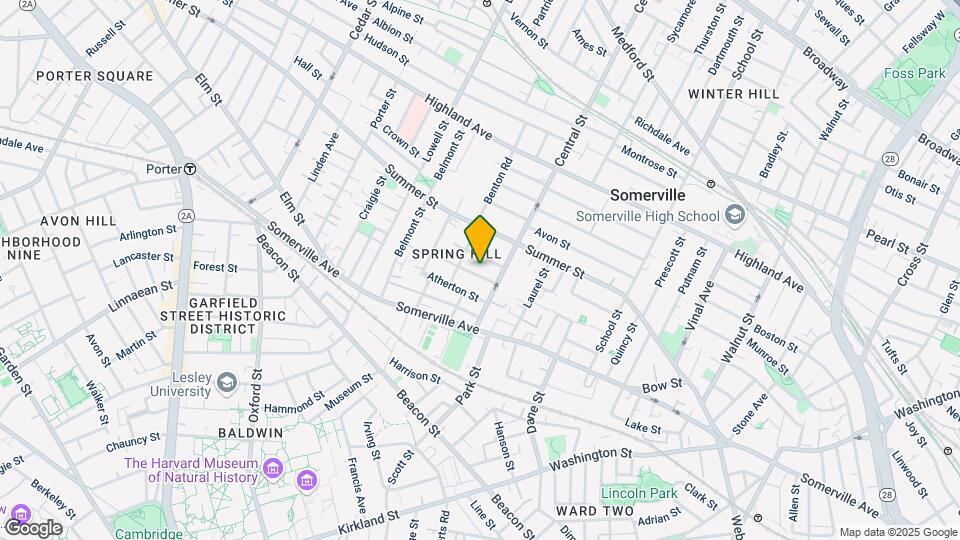 17 Cleveland St, Unit 2 Map and Location Details