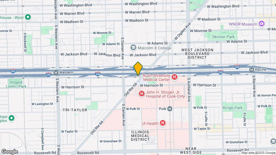 1915 W Congress Pkwy Mapa y Detalles de la Ubicación