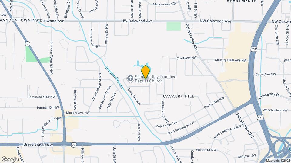 3003 Turf Ave NW Map and Location Details