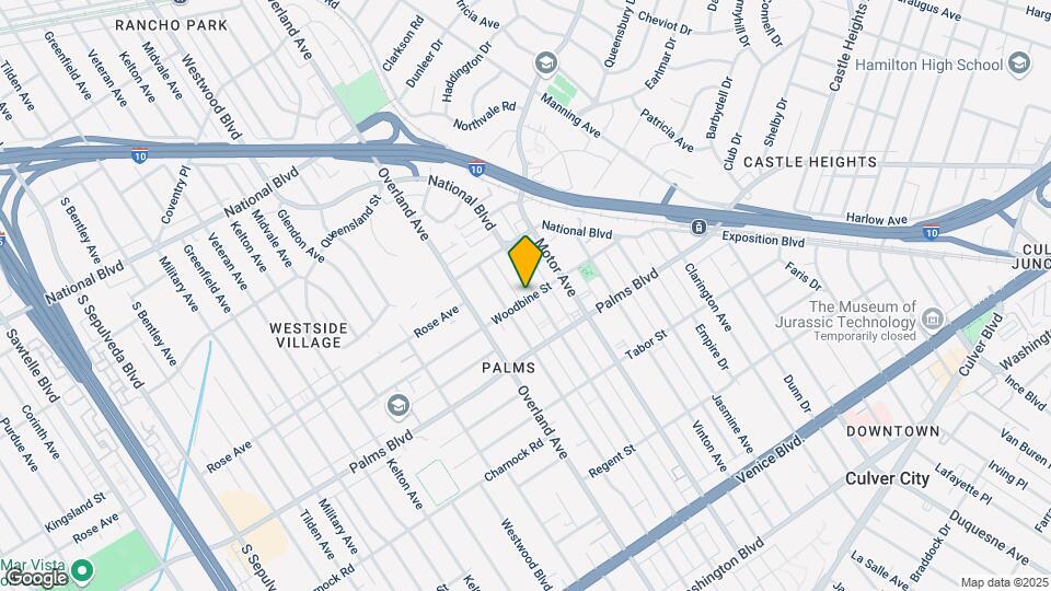 10503 Woodbine St Mapa y Detalles de la Ubicación