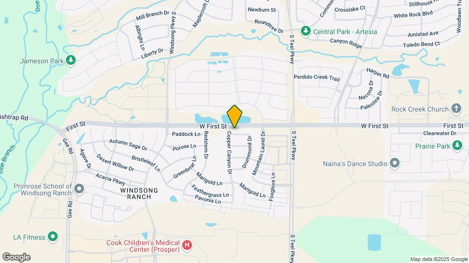 3970 Sweet Clover Dr Map and Location Details