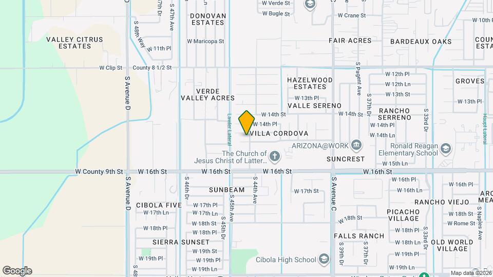 4408 W 15th St Mapa y Detalles de la Ubicación