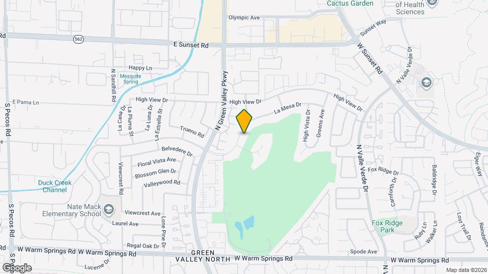 3007 La Mesa Dr Map and Location Details