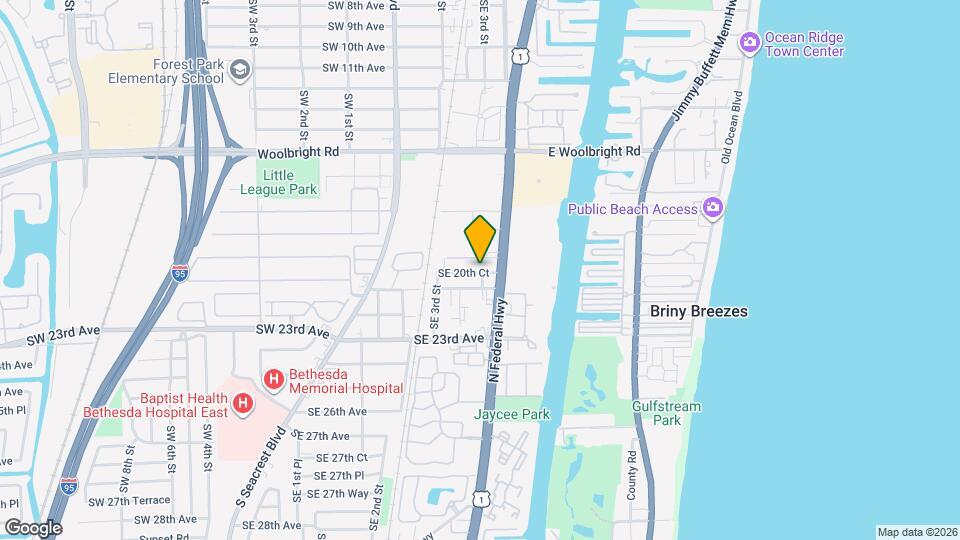 523 SE 20th Ct, Unit 5 Map and Location Details