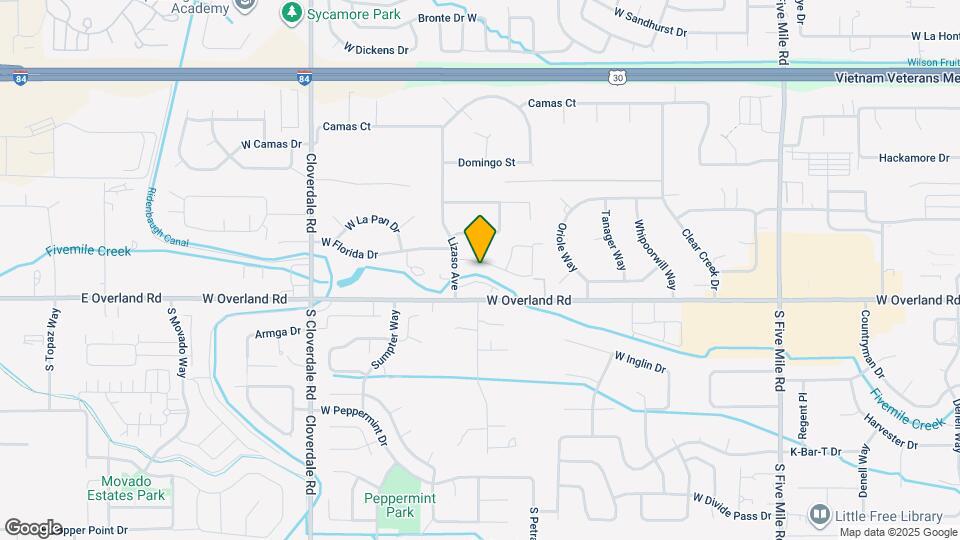 11633 Baserri Dr Map and Location Details