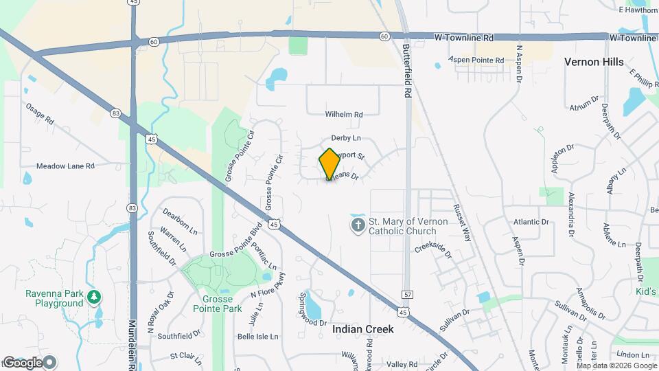 1303 Orleans Dr Map and Location Details