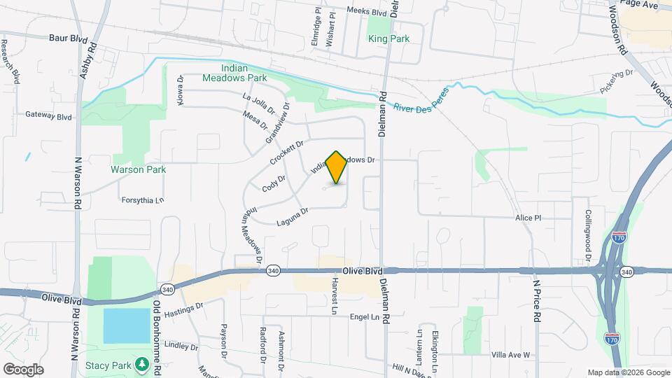9410 Cimarron Ct Map and Location Details