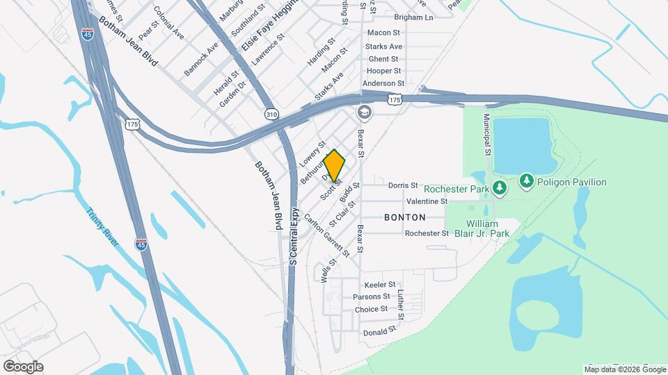 2404 Scott St Map and Location Details