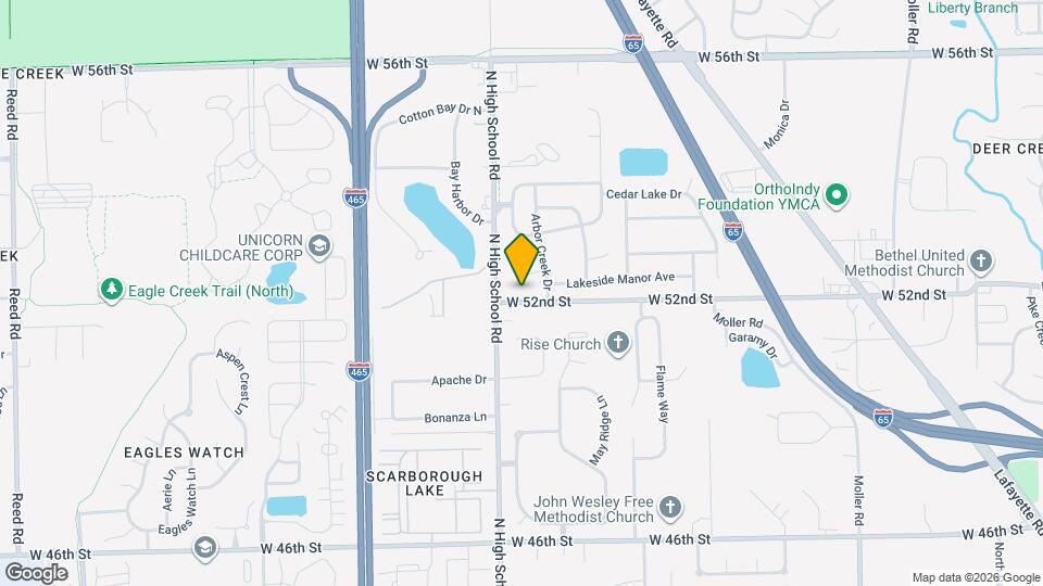 6243 Glen Flint Ct Mapa y Detalles de la Ubicación