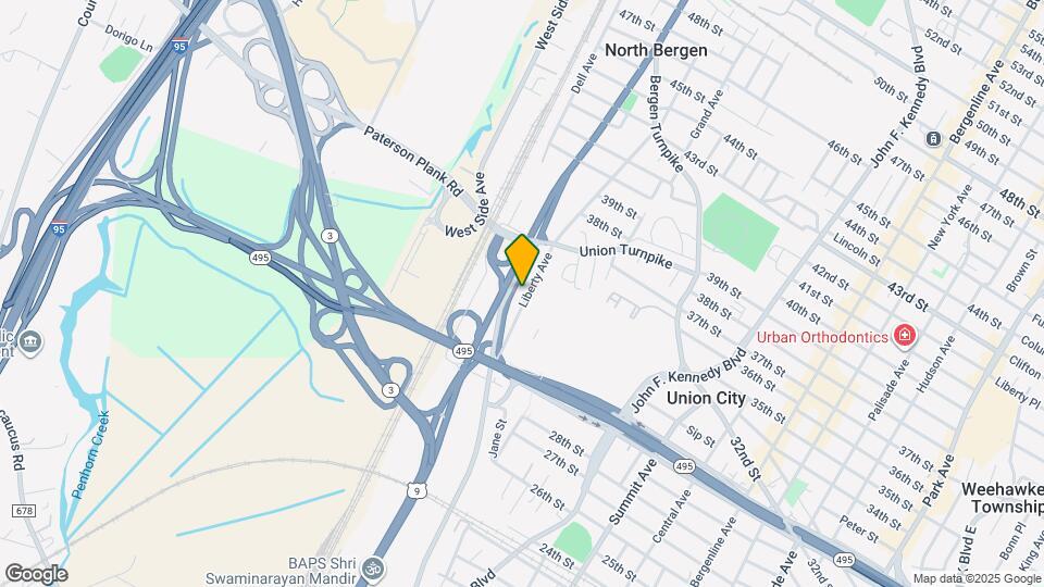 3307 Liberty Ave Map and Location Details