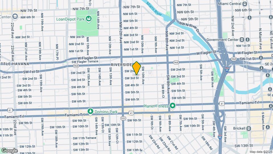 1051 SW 3rd St Map and Location Details