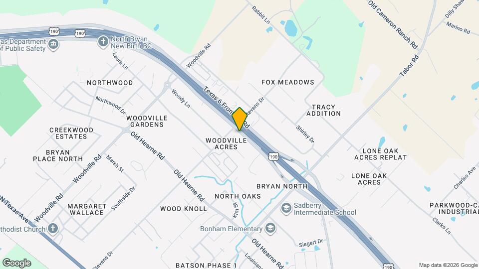 2189 N Earl Rudder Fwy Map and Location Details