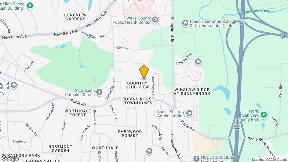 610 Rawls Dr, Unit 610 Map and Location Details