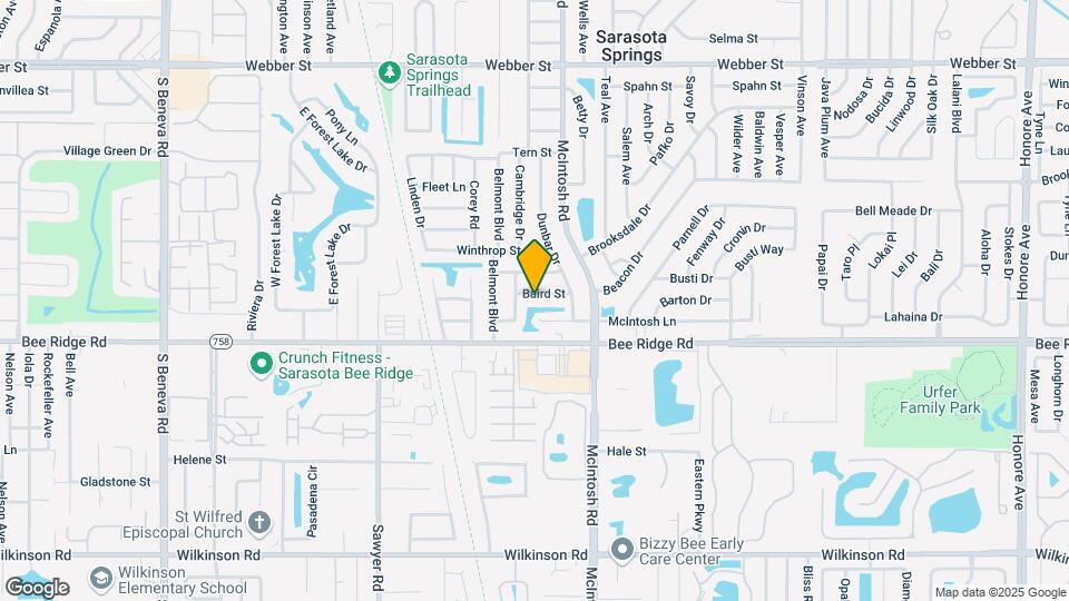 4218 Baird St Map and Location Details