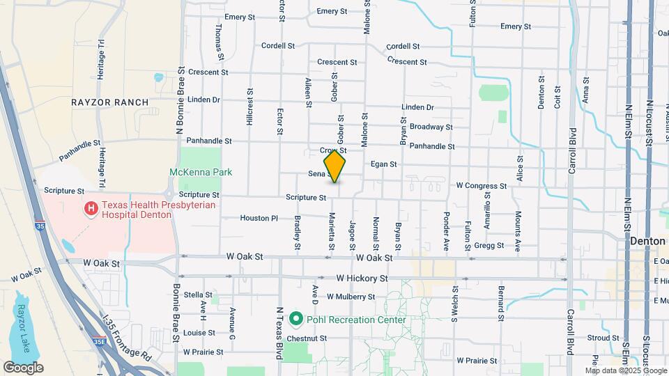515 Gober St Map and Location Details