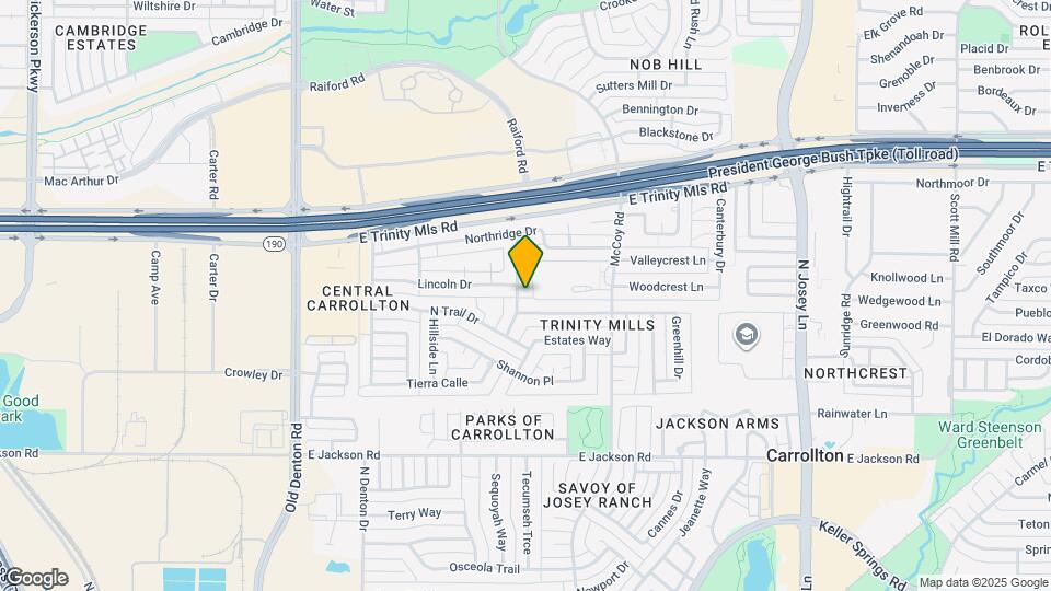 2400 Meadow Creek Dr Map and Location Details