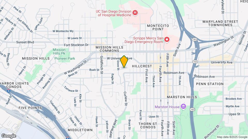 3805 Dove St Map and Location Details