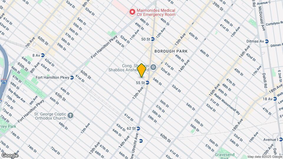 1262 55th St Map and Location Details
