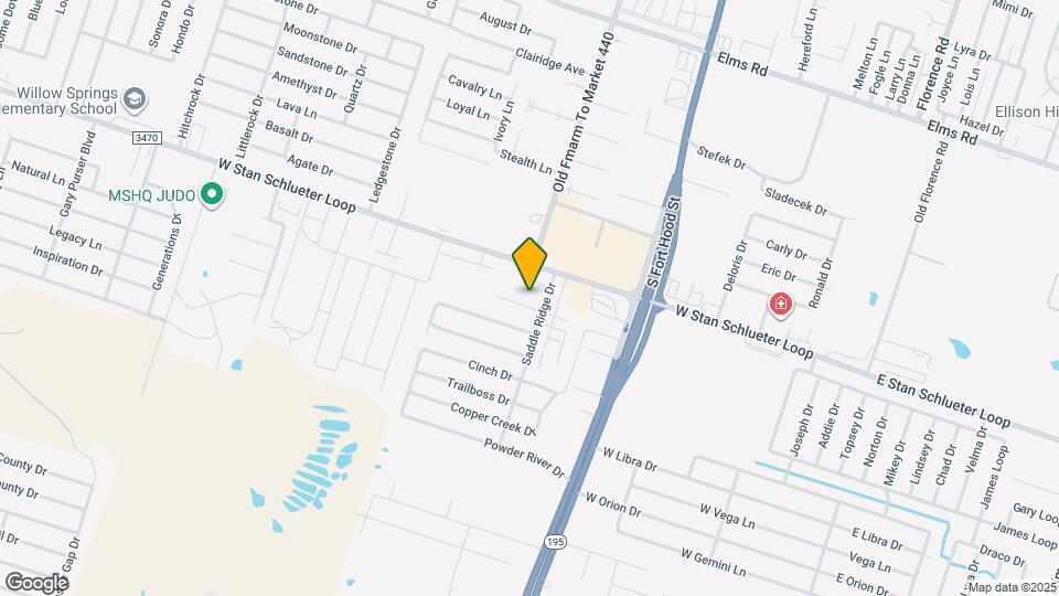 1305 Chips Dr Map and Location Details