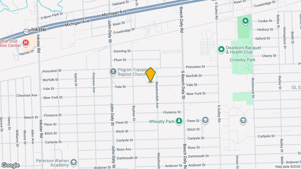 26138 Yale St Map and Location Details