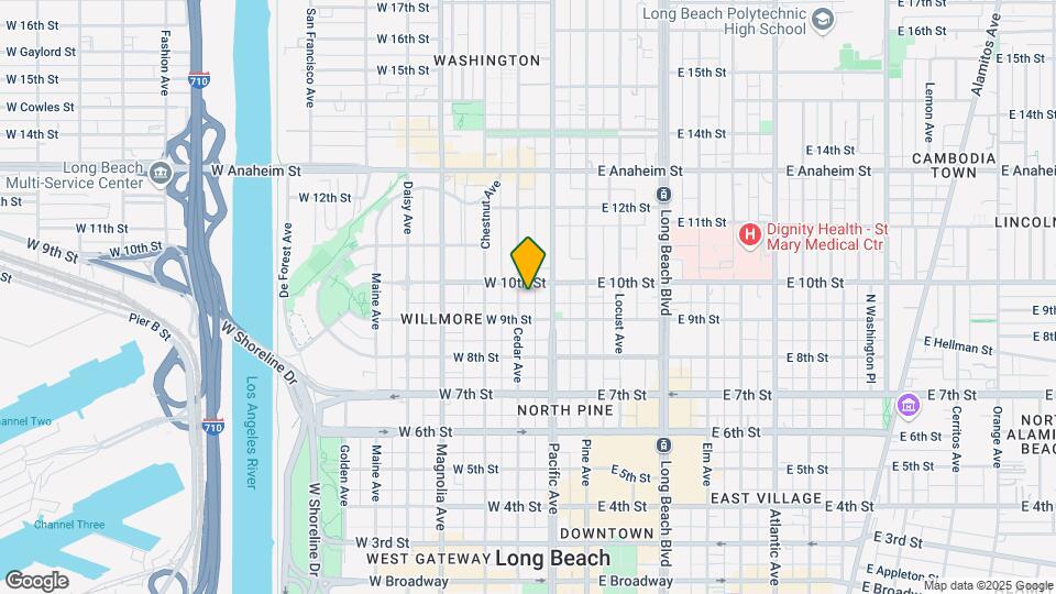 936 Cedar Ave Map and Location Details