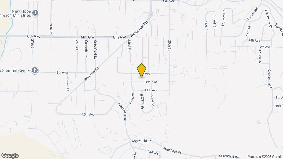 2126 10th Ave Map and Location Details