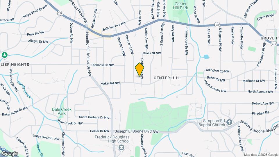 538 Cedar Ave NW Map and Location Details