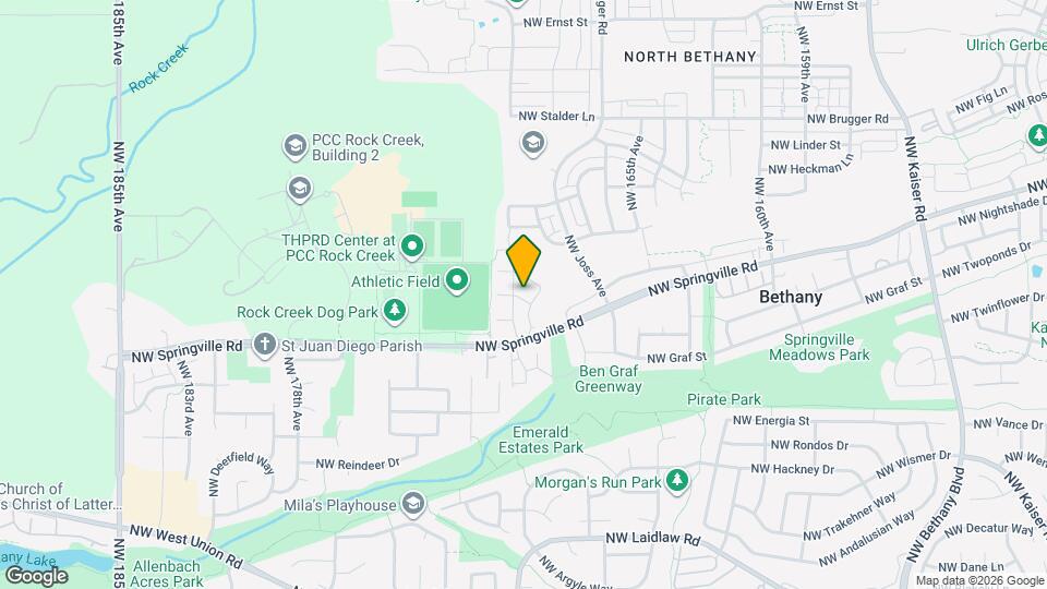 16979 NW Reuben Ln Map and Location Details