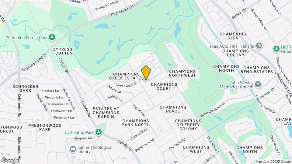 6713 Queensclub Dr Map and Location Details