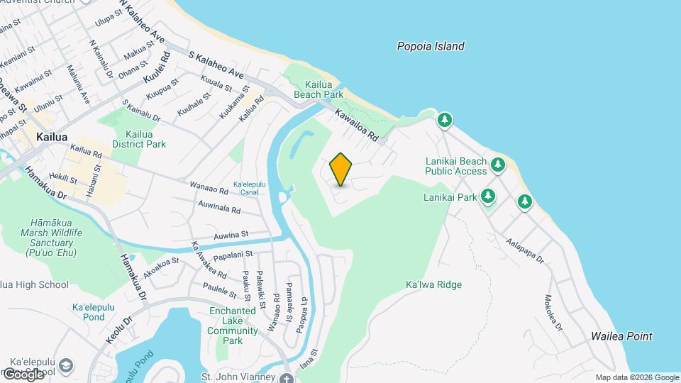 491 Paumakua Way Map and Location Details