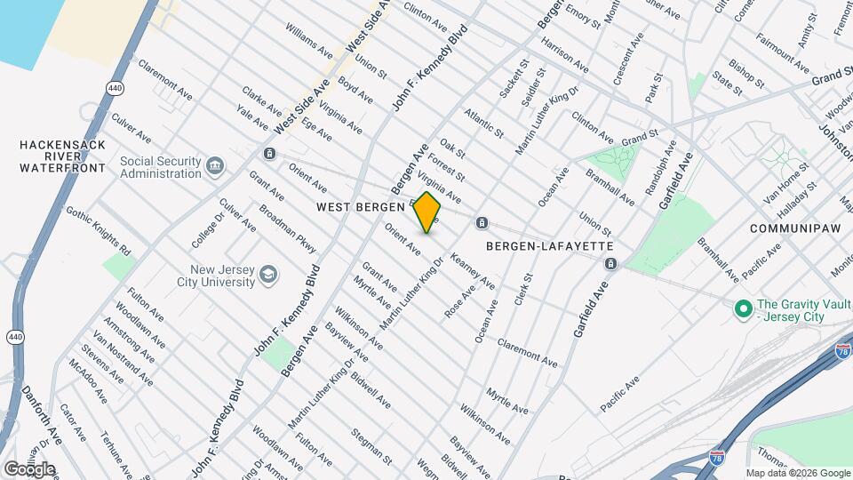 85 Kearney Ave Mapa y Detalles de la Ubicación