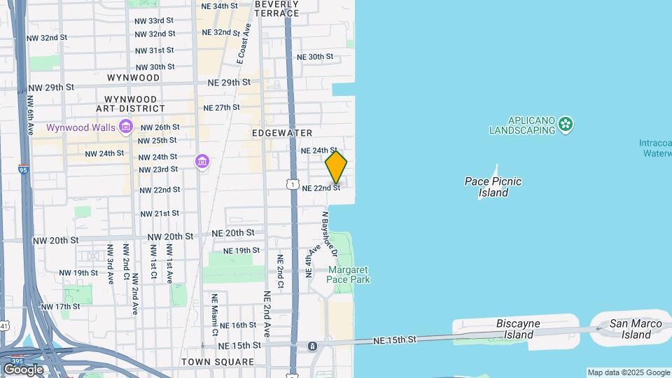 22 Biscayne Bay Map and Location Details
